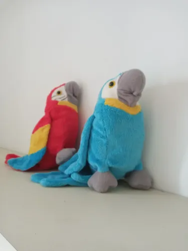 Pelúcias de Arara - Lindas e Coloridas!