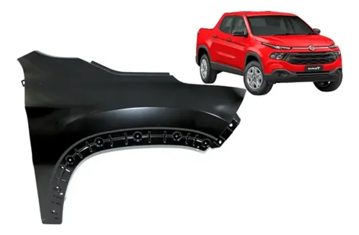 Paralama Fiat Toro 2016 2017 2018 2019 2020 2021 2022 23 Ld