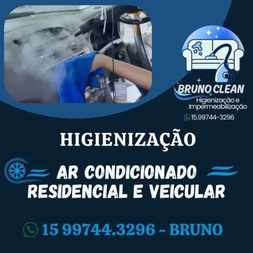 Higienização de Ar Condicionado residencial e veicular