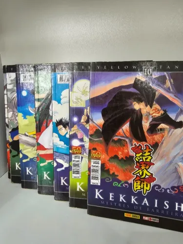 Kekkaishi Mestres de Barreiras , Vol 4, 5, 6, 7, 8, 9, 10 , panini Mangá