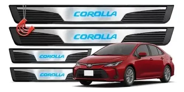 Soleira em Led do Corolla