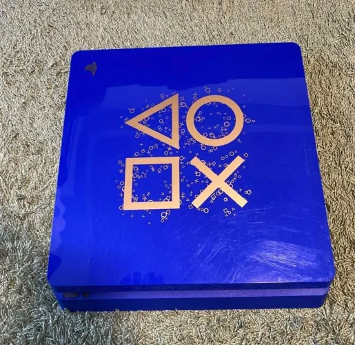 Playstation 4 Slim 1TB Azul - edição especial Edition Days Of Play