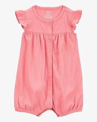 Romper Carters Menina Salmao Importado EUA