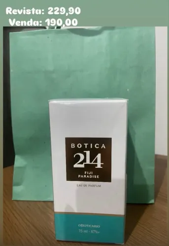 Perfume o Boticário original promoção