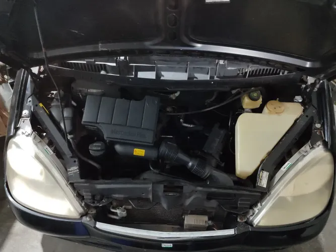Motor Parcial Mercedes Bens Classe A 190 1.9 Gasolina 2005 Baixado Com Nota Fiscal