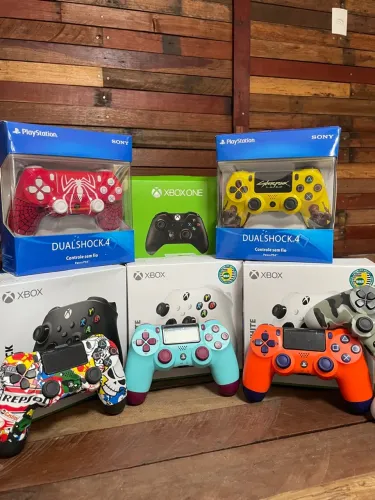 Controle PLAYSTATION 4 XBOX TV PC ENTREGAMOS