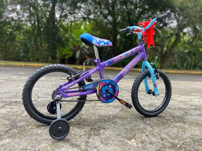 Bicicleta aro 16 Fem Rodas em Alumínio NOVA