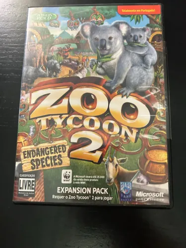 Zoo Tycoon 2 Expansão Jogo Pc Endangered Species