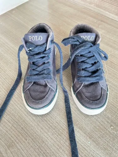 Sapato botinha da Polo infantil número 29