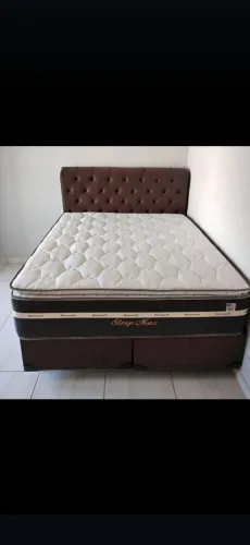Cama Box Sleep Max Orthocrin Queen 