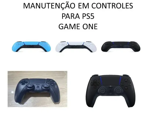 troca analógico original controle ps5 30 dias de garantia!