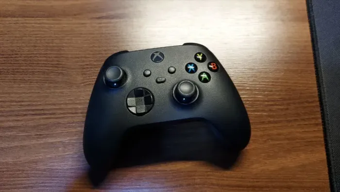 Controle Sem Fio Xbox Series X e S Microsoft, Carbon Black + Suporte para celular