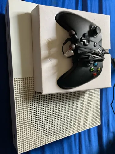 Xbox One S Branco 2 Controles Originais