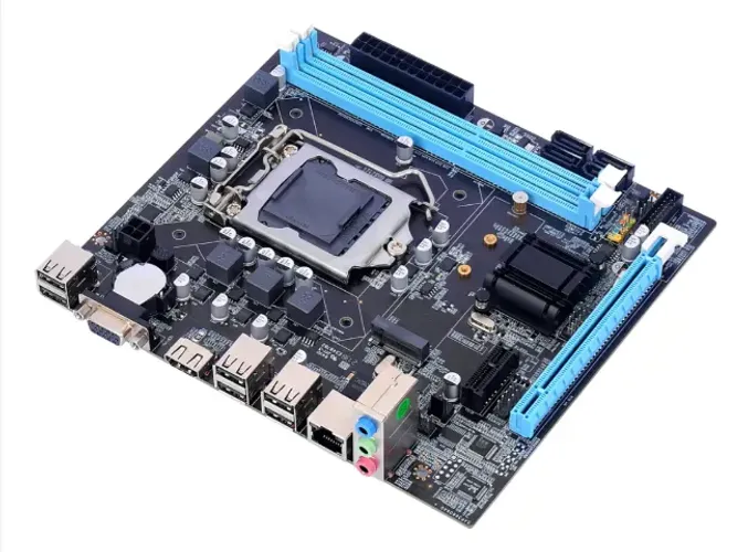 Placa Mãe Bluecase BMBB75-D3HGU-M2R2BX LGA1155 DDR3 M.2 NVMe HDMI VGA Intel pode retirar n