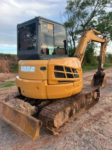 Mini escavadeira, case cx55b