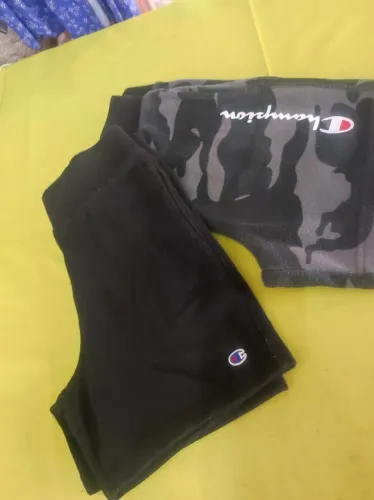 Kit short Champions menino