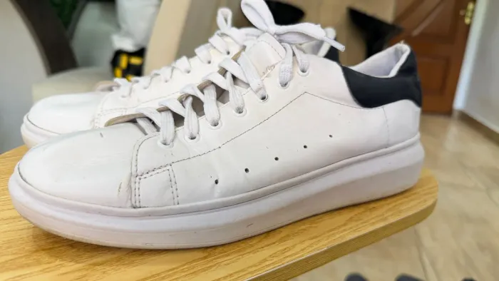 Tênis Casual Couro tam43