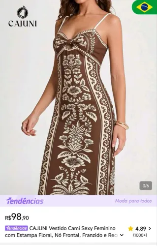 Vestido Shein NOVO