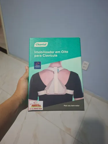 Imobilizador em 8 para clavícula 