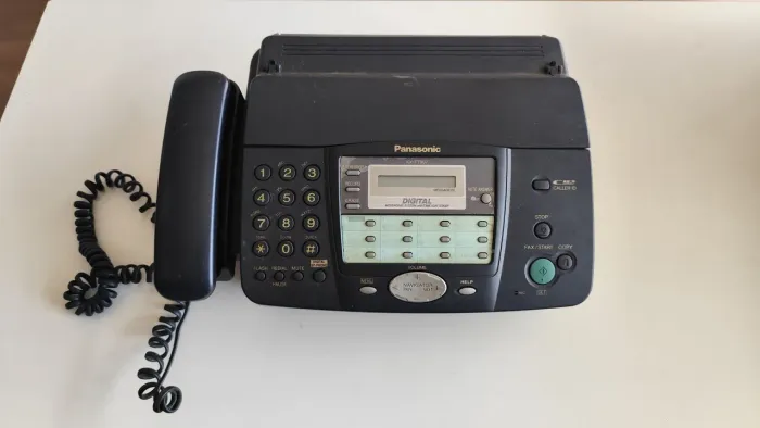 Aparelho de FAX antigo relíquia para decoração