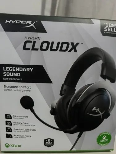 Headset HyperX CloudX Original - Funciona, com detalhes