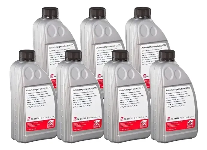 Óleo De Cambio Febi Fluído 29934 Atf 1 Lt - Kit Com 7 Lts.Óleo De Cambio Febi Fluído 2993