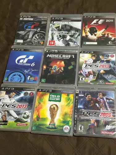 Jogos PS3 Mídia física 
