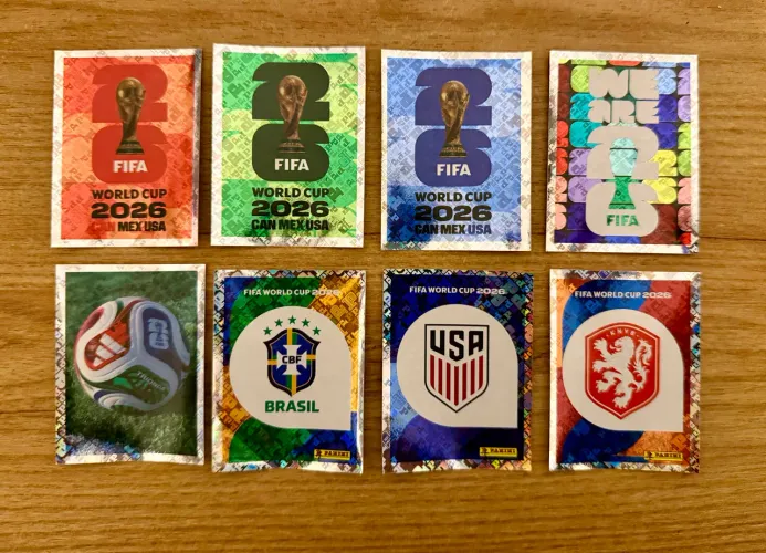 Figurinhas ORIGINAIS Copa 2026