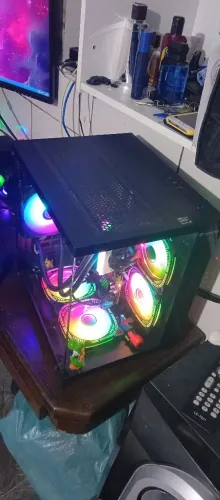 Vendo ou troco Pc gamer am5 rizer 5 8600g tudo peças novas montado em maio 2025