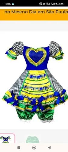 Vestido Junino
