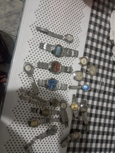 Lote de relógio Seiko e Orient