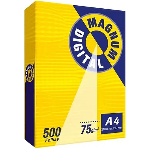 Papel Papel Sulfite A4 Branco 500 Folhas Magnum Digital