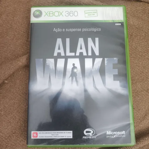 Jogo Alan Wake - Xbox 360 (Mídia Física Nacional Original)