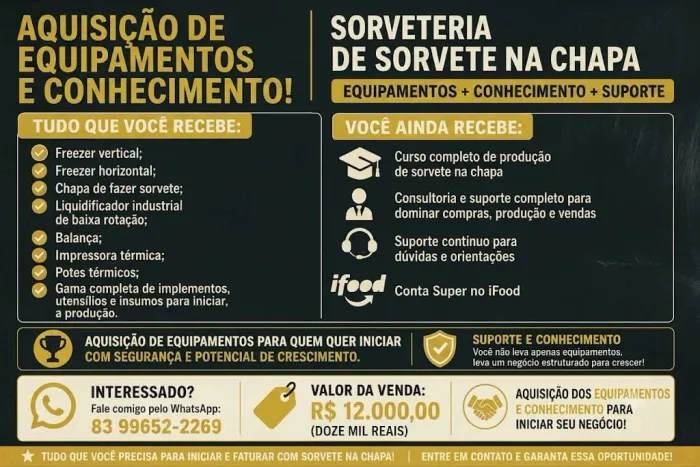 Sorvete na Chapa.
