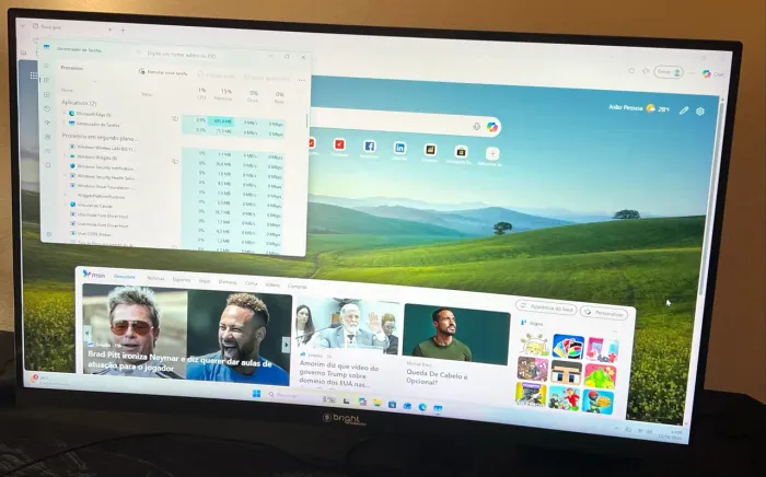 Monitor Gamer Bright 27? 165Hz Full HD - Excelente Estado