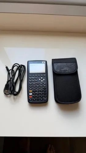 Calculadora Gráfica HP 50g Original | Estojo HP + Cabo USB