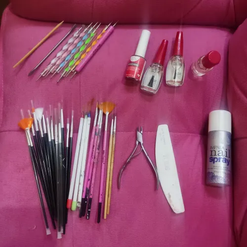 Kit pincéis unha manicure