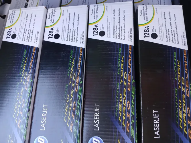 Toner hp 128a original novo