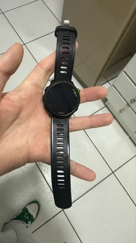 Relógio Garmin Forerunner 55 Monitor Cardíaco Gps 42mm Preto