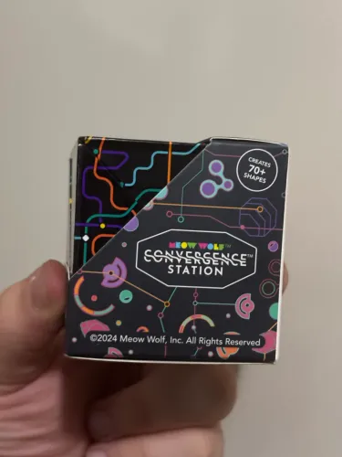 Cubo Mágico Raro Puzzle Cube Shashibo Meow Wolf Com 36 Ímãs De Terras Raras LACRADO