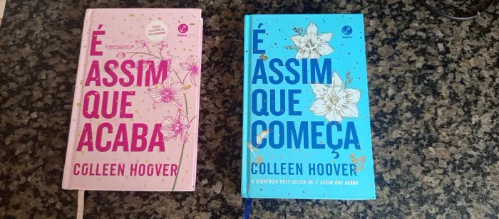 Duologia de Collen Hoover capas duras