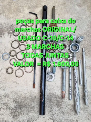 PEÇAS PARA CAIXA DE MARCHAS C-10/C-14 