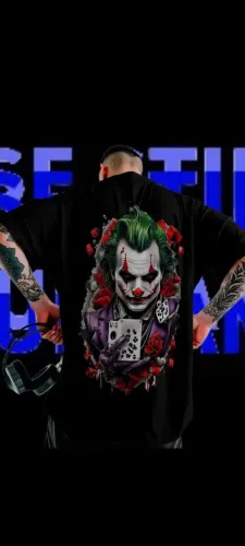 Camiseta oversized streetwear unissex 