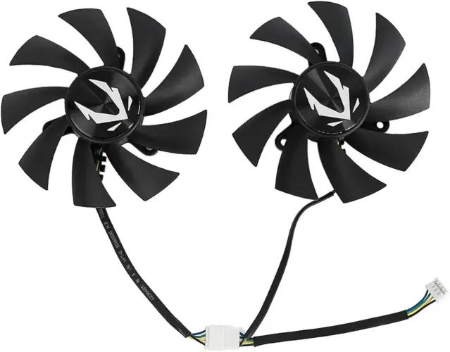 Kit Fan Cooler para Rtx e Gtx Zotac Gtx 1660 séries e Rtx 2060 e Rtx 2070 séries