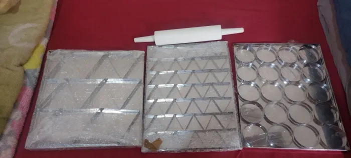 Formas para fabricação de salgados