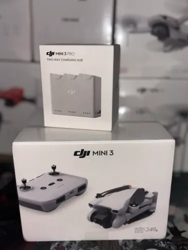Drone Dji Mini 3 Lacrado 1 Bateria + Hub Original