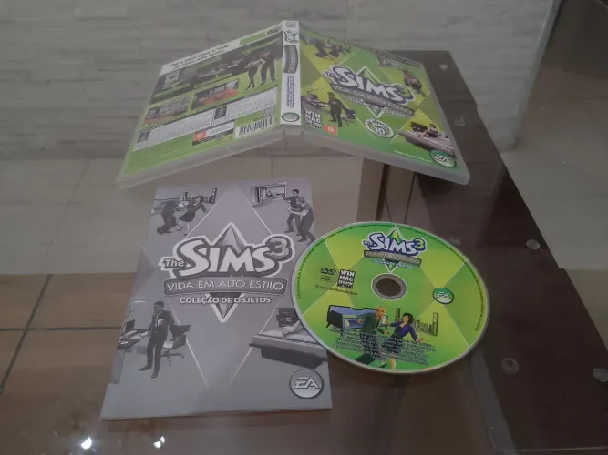 The Sims 3 CD Original para PC - Vida em Alto Estilo Coleção de Objetos
