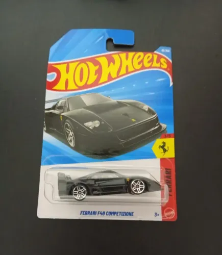 Hot Wheels Ferrari F-40 Preta