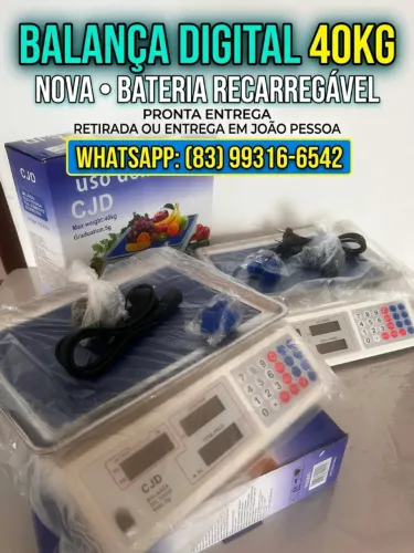 Balança 40kg nova PRONTA ENTREGA E RETIRADA