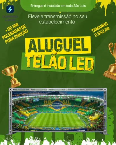 Aluguel Painel de LED 2,5X2,00